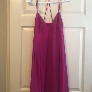 Express hot pink Spaghetti strap dress